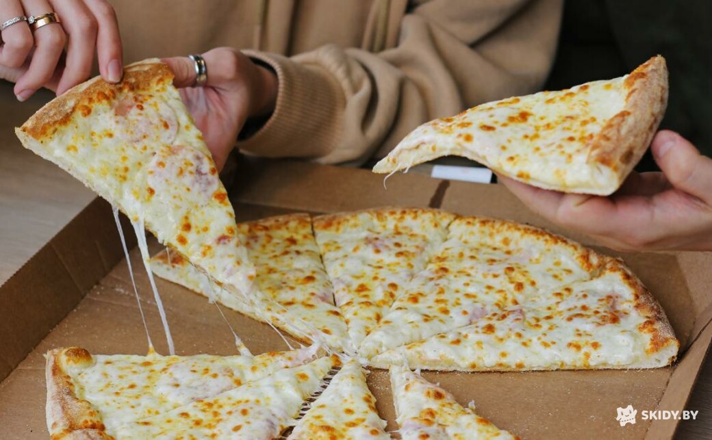 Пицца Ветчина и сыр в подарок в сети пиццерий Dodo pizza