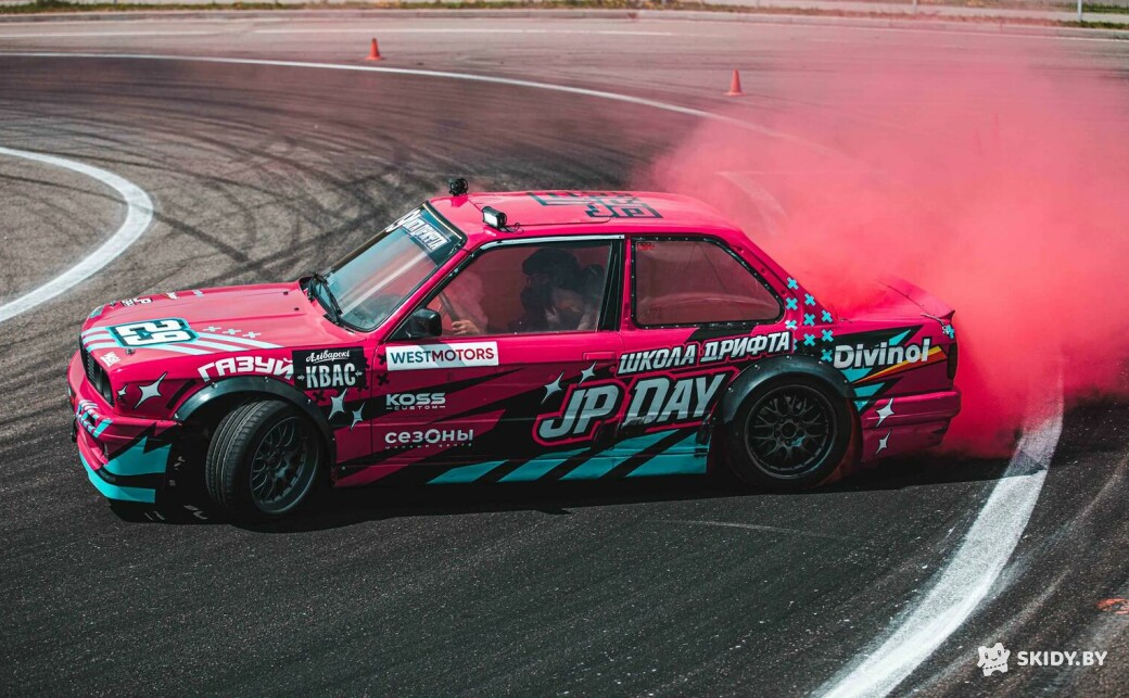 Скидка 5% на обучение и прокат дрифт авто в школе дрифта JP Day