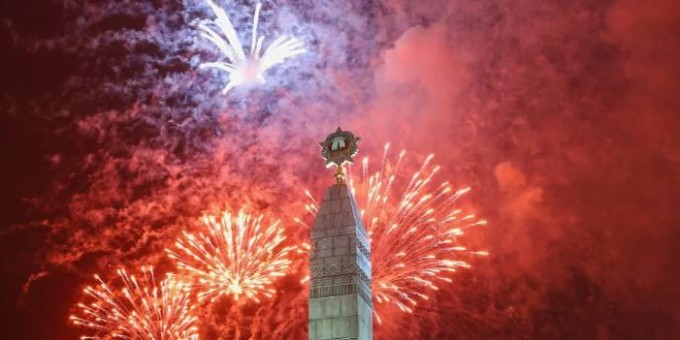 Где можно посмотреть салют в Минске на 9 мая