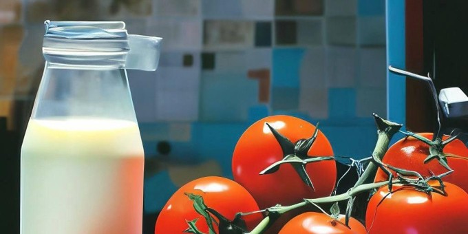 Врачи порекомендовали пить кефир и есть помидоры