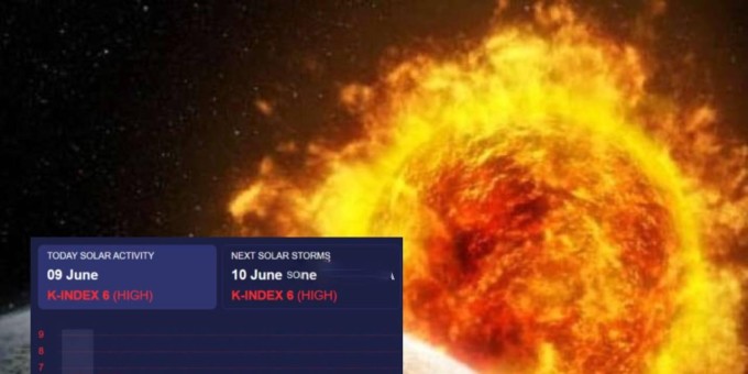 Завтра на Землю обрушится мощная магнитная буря