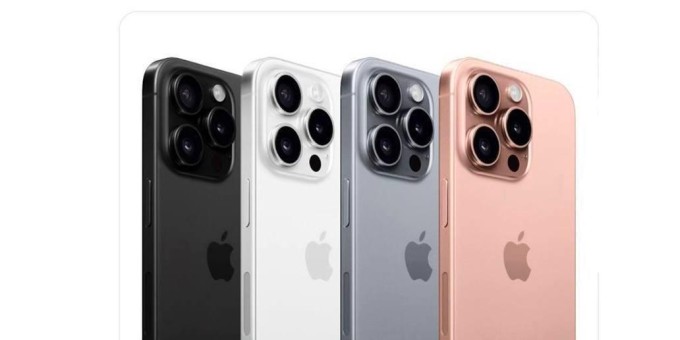 Инсайдеры рассказали о палитре корпуса iPhone 16 Pro