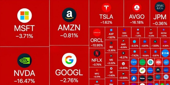 Американский фондовый рынок всего за день потерял $1,000,000,000,000 на фоне запуска китайского ИИ DeepSeek!
