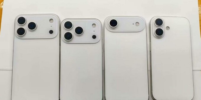 В сеть утекли изображения предполагаемого финального дизайна iPhone 17